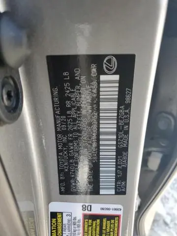 2021 LEXUS ES 350 BASE  