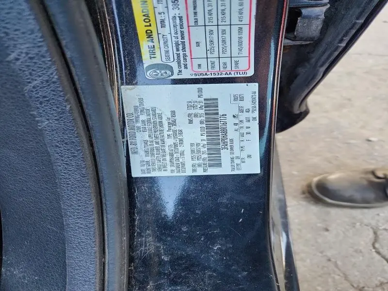 2011 FORD FUSION SE  