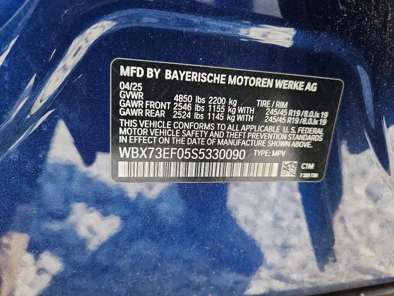 2025 BMW X1 XDRIVE28I  