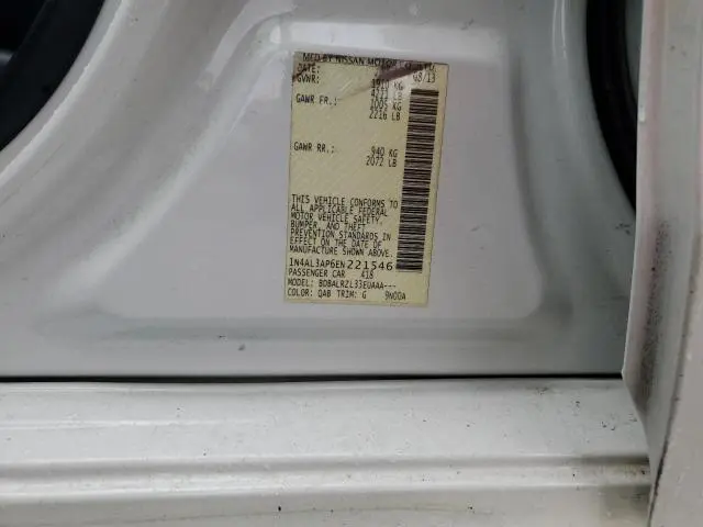 2014 NISSAN ALTIMA 2.5  