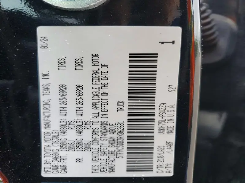 2024 TOYOTA TUNDRA PLATINUM HV  