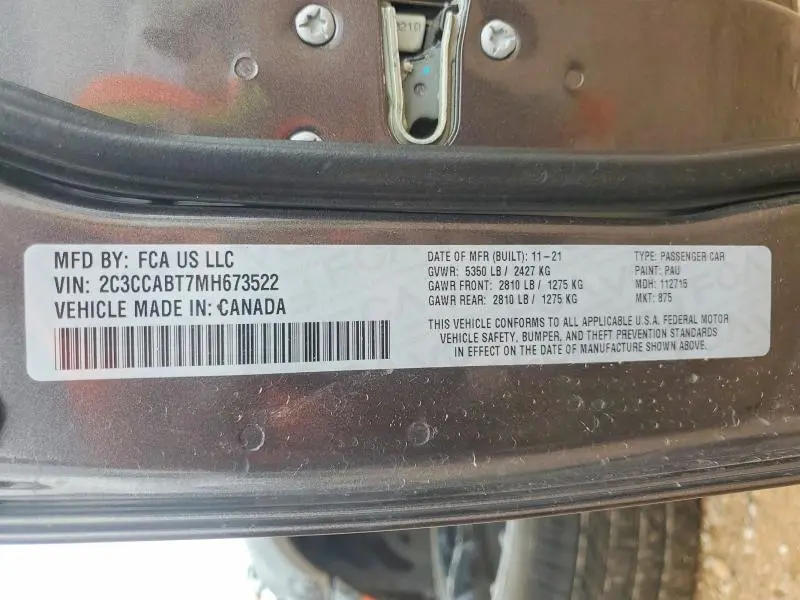 2021 CHRYSLER 300 S  