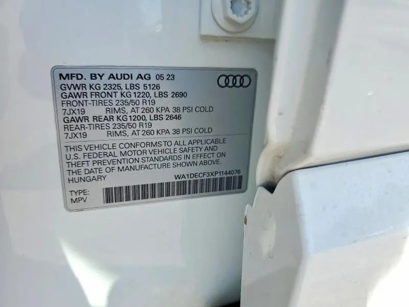 2023 AUDI Q3 PREMIUM S LINE 45  