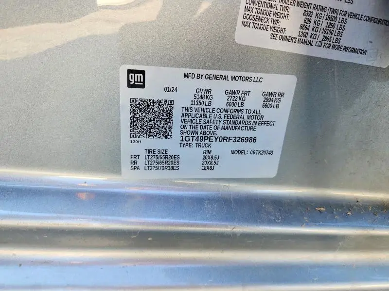 2024 GMC SIERRA K2500 AT4  