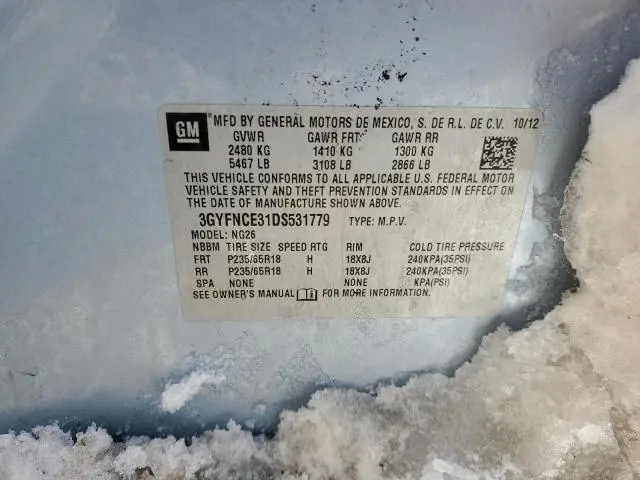 2013 CADILLAC SRX LUXURY COLLECTION  