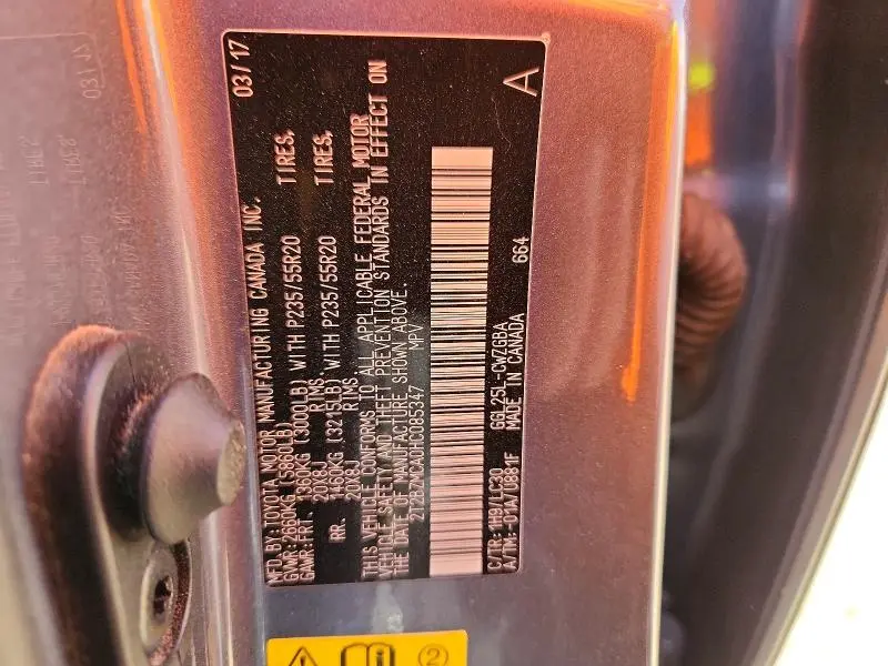 2017 LEXUS RX 350 F SPORT  