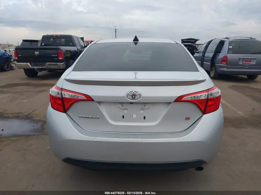 2016 TOYOTA COROLLA S PLUS