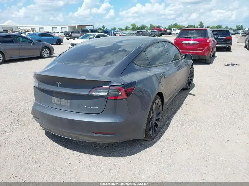 2022 TESLA MODEL 3 PERFORMANCE DUAL MOTOR ALL-WHEEL DRIVE