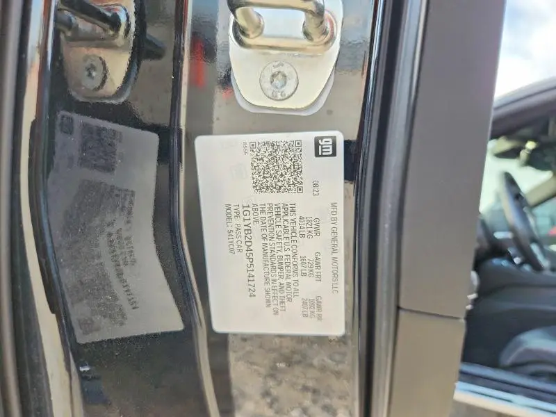 2023 CHEVROLET CORVETTE STINGRAY 2LT  