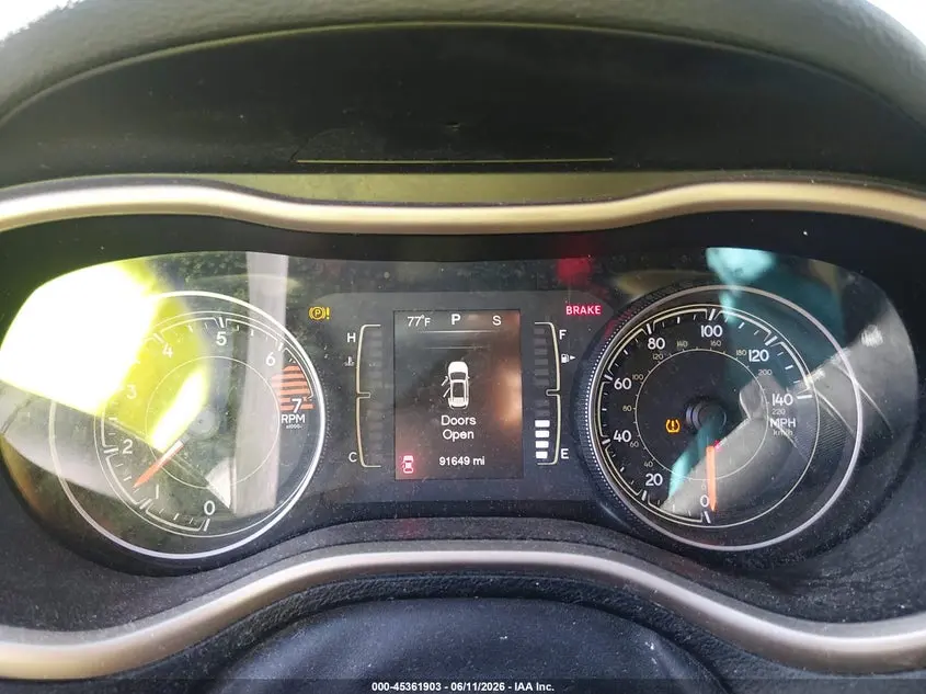 2016 JEEP CHEROKEE SPORT