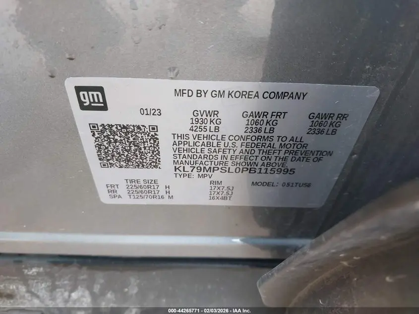 2023 CHEVROLET TRAILBLAZER FWD LT