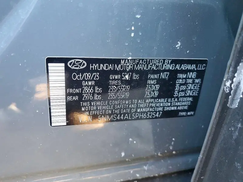 2023 HYUNDAI SANTA FE LIMITED  