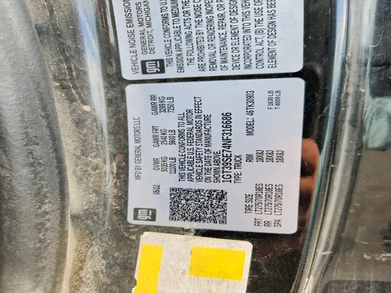 2022 GMC SIERRA K3500  