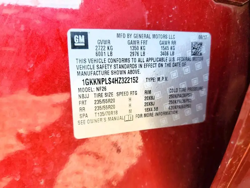 2017 GMC ACADIA DENALI  