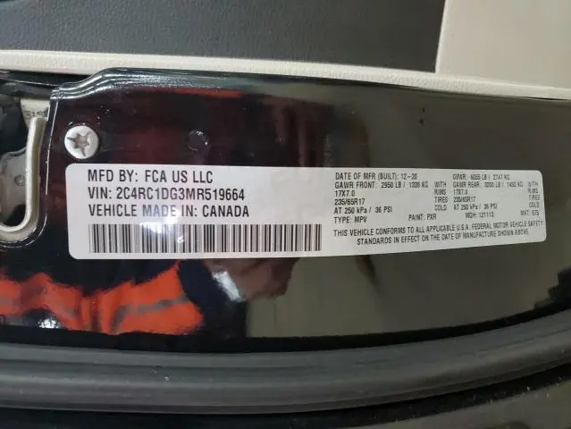 2021 CHRYSLER VOYAGER LXI  