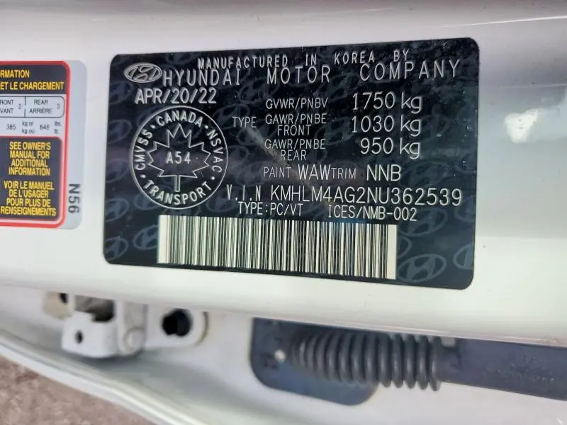 2022 HYUNDAI ELANTRA SEL  