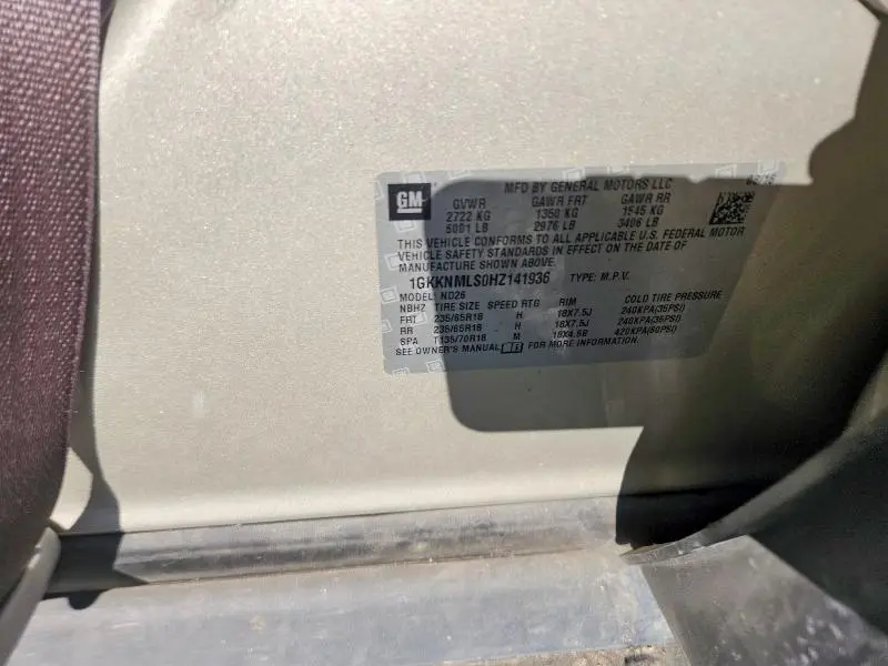 2017 GMC ACADIA SLT-1  