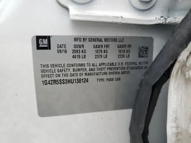 2017 BUICK LACROSSE PREMIUM  