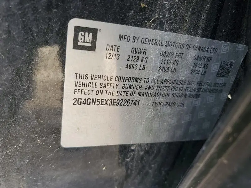 2014 BUICK REGAL PREMIUM  