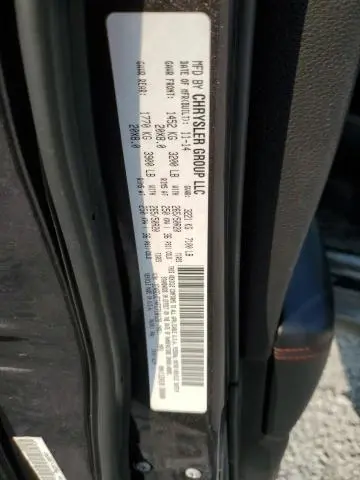 2015 DODGE DURANGO R/T  