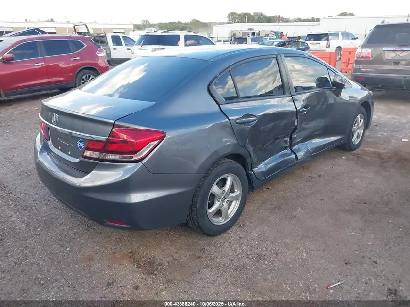 2013 HONDA CIVIC NATURAL GAS