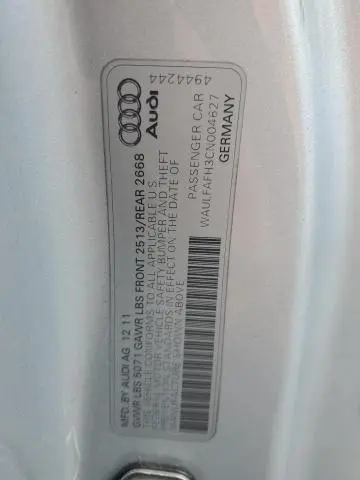 2012 AUDI A5 PREMIUM PLUS  