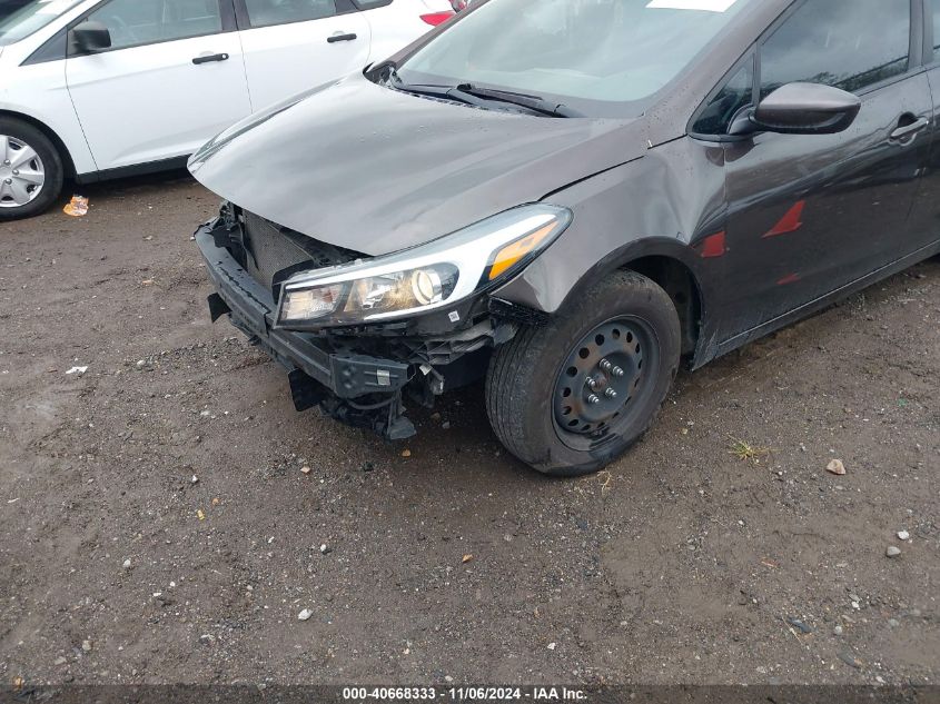 2017 KIA FORTE LX