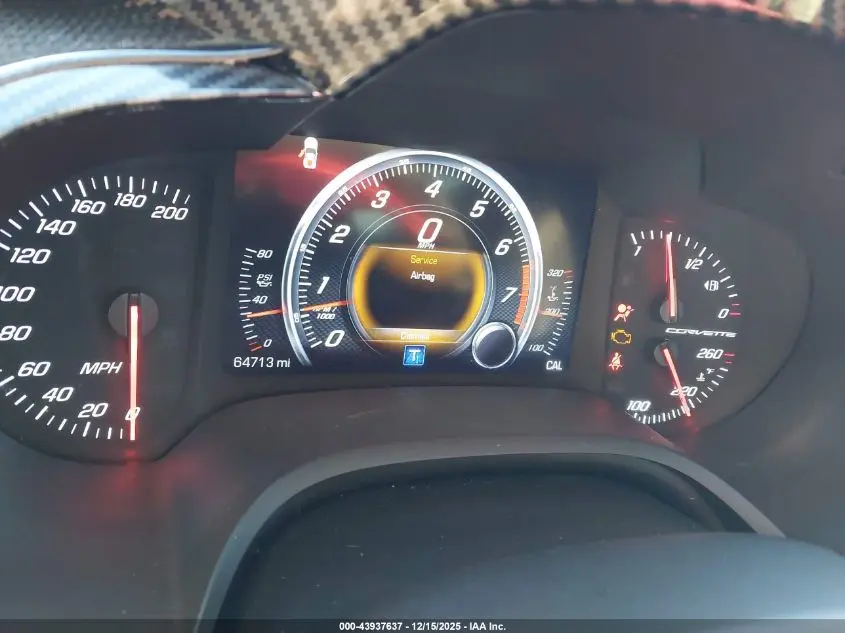 2017 CHEVROLET CORVETTE STINGRAY