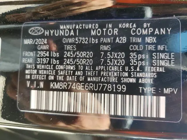 2024 HYUNDAI PALISADE CALLIGRAPHY  