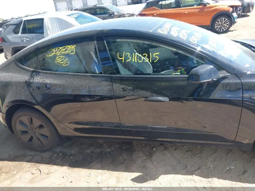 2025 TESLA MODEL 3 LONG RANGE REAR-WHEEL DRIVE