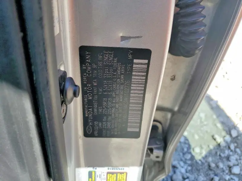 2010 HYUNDAI TUCSON LIMITED  