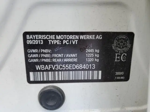 2014 BMW 535 D XDRIVE  