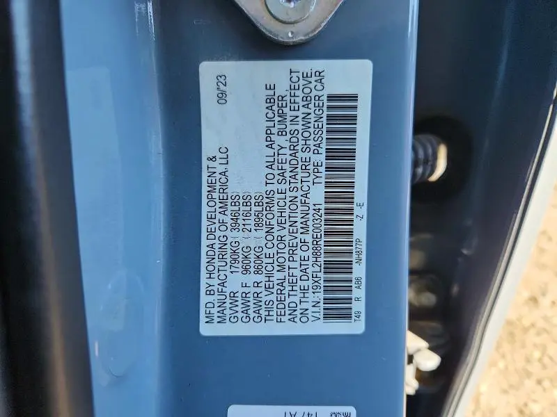 2024 HONDA CIVIC SPORT  