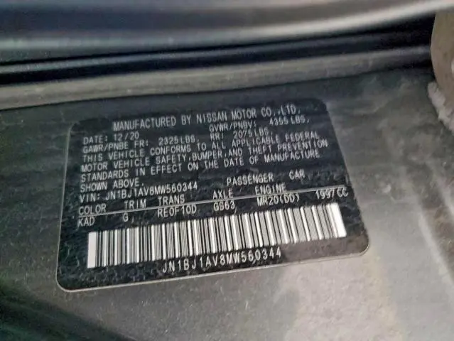 2021 NISSAN ROGUE SPORT S  