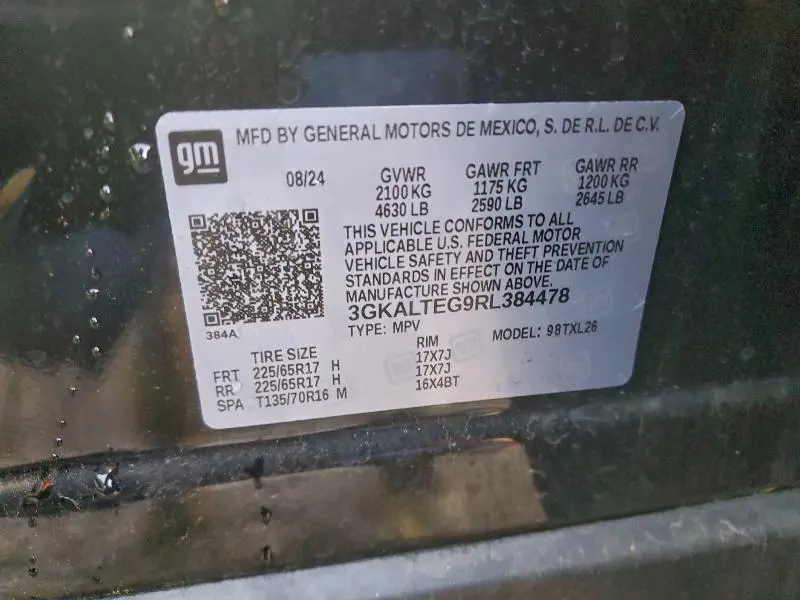 2024 GMC TERRAIN SLE  