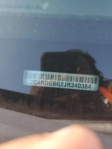 2018 DODGE GRAND CARAVAN SE  