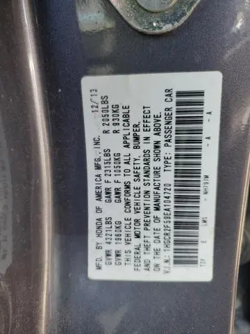 2014 HONDA ACCORD SPORT  