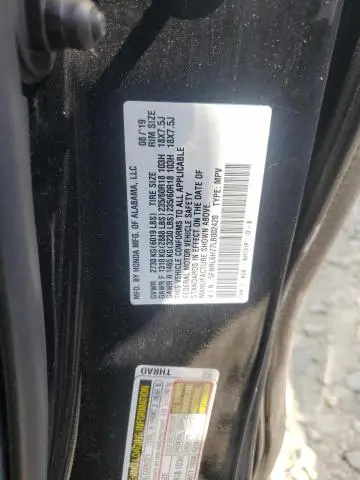 2020 HONDA ODYSSEY EXL  