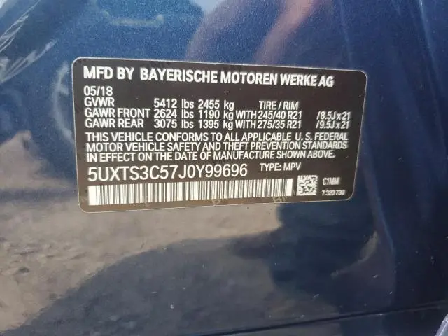 2018 BMW X3 XDRIVEM40I  