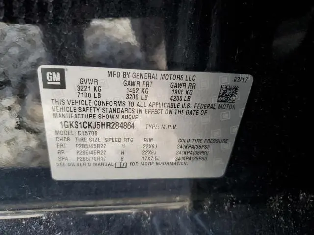 2017 GMC YUKON DENALI  