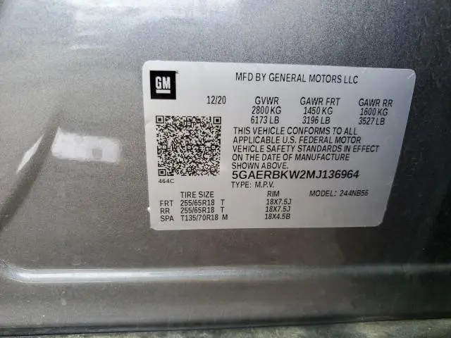 2021 BUICK ENCLAVE ESSENCE  