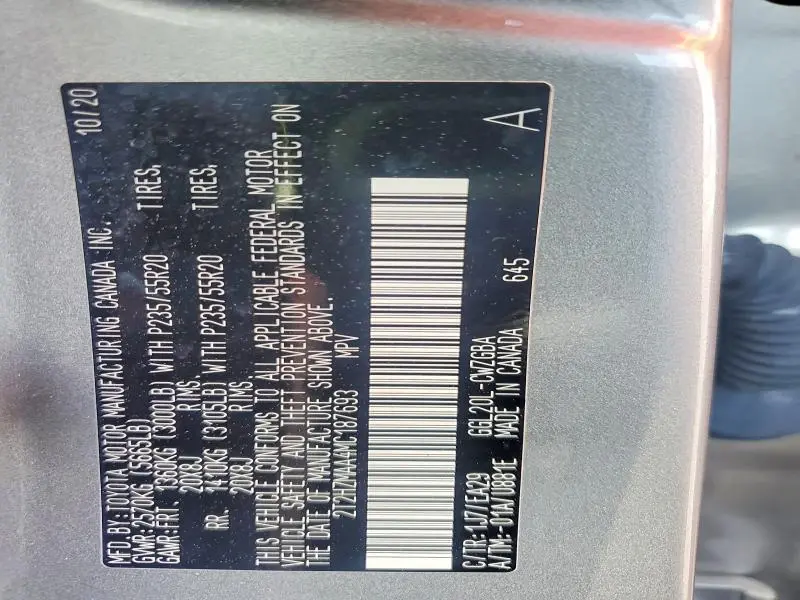 2021 LEXUS RX 350 BASE  