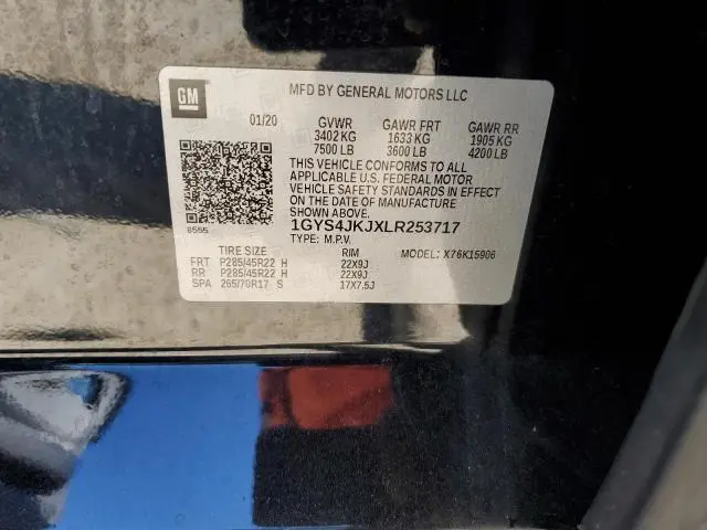 2020 CADILLAC ESCALADE ESV PREMIUM LUXURY  