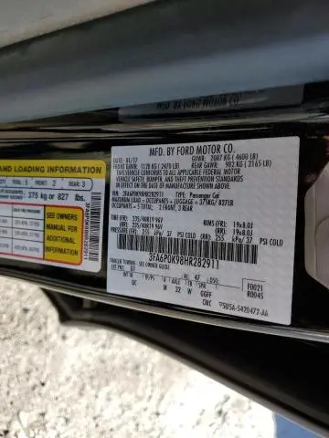 2017 FORD FUSION TITANIUM  