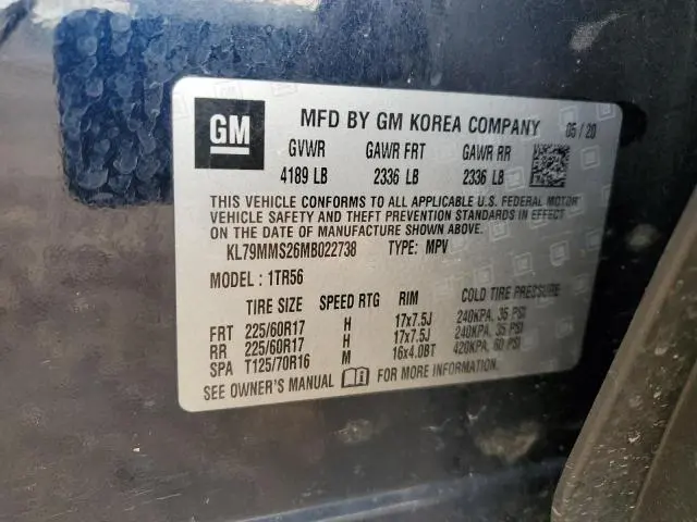 2021 CHEVROLET TRAILBLAZER LS  