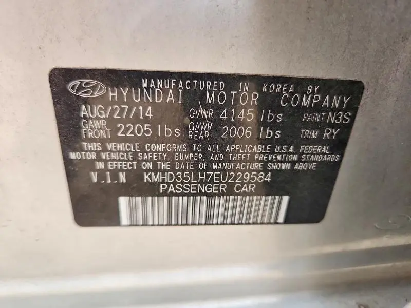 2014 HYUNDAI ELANTRA GT BASE  