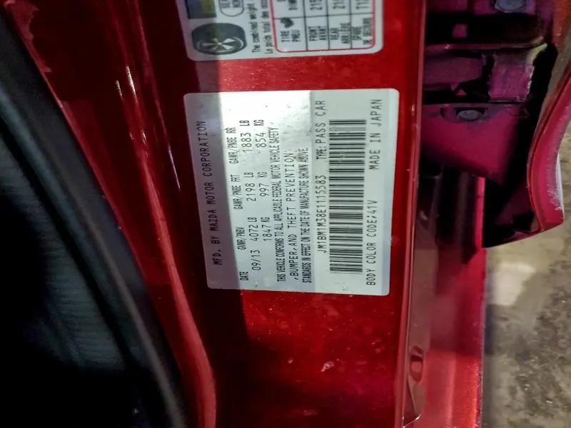 2014 MAZDA 3 GRAND TOURING  