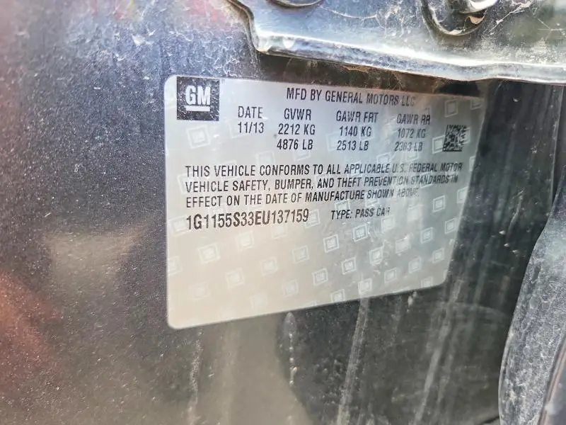 2014 CHEVROLET IMPALA LTZ  