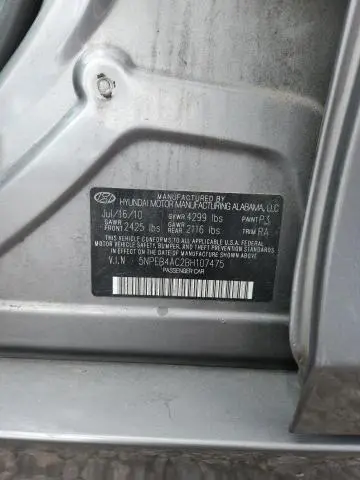 2011 HYUNDAI SONATA GLS  