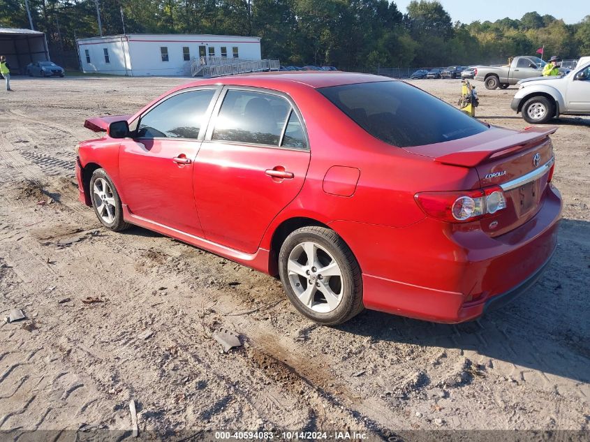 2012 TOYOTA COROLLA S